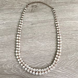 Double row CZ necklace ✨